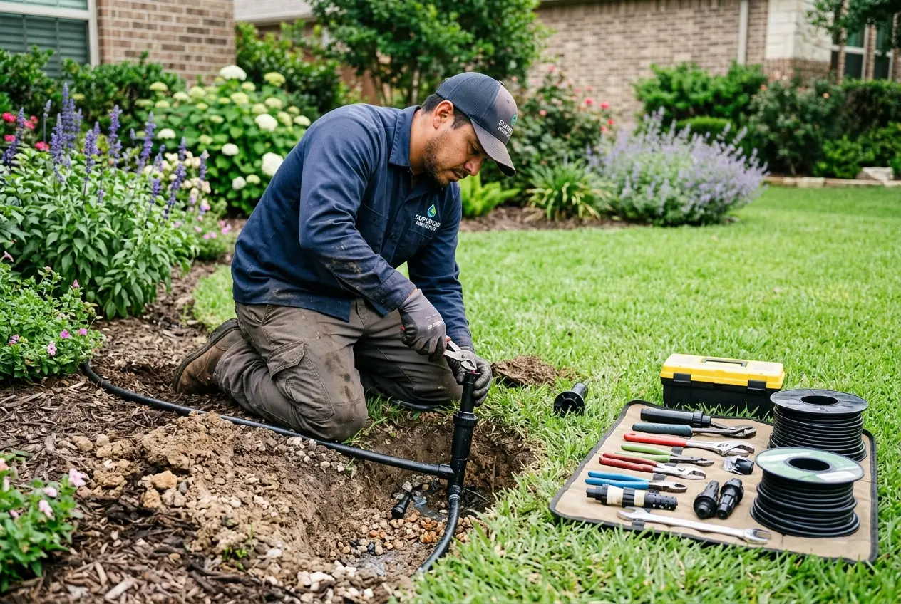 Sprinkler System Repair